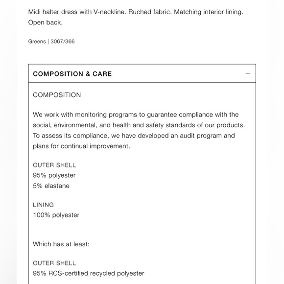 ZARA NEW WOMAN SS24 GREENS PRINTED TULLE HALTER DRESS - Picture 12 of 15